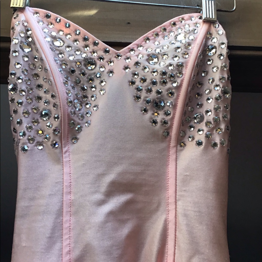 Pink one of a kind handmade dress